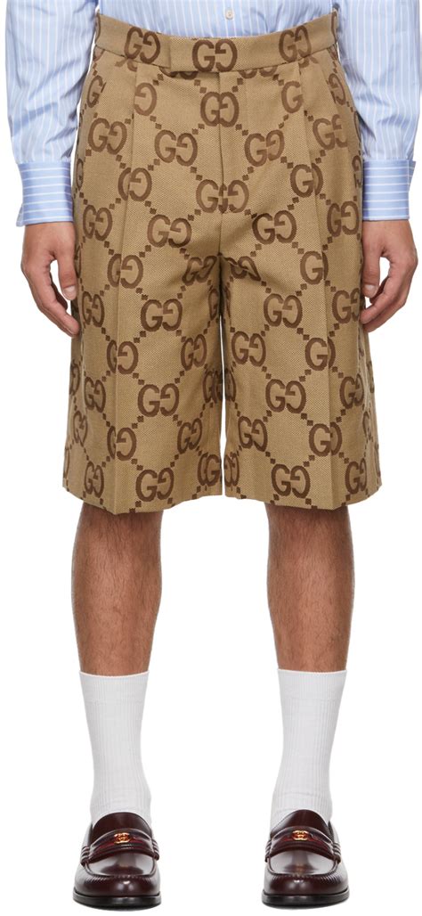 gucci jumbo gg shorts|gucci shorts for men.